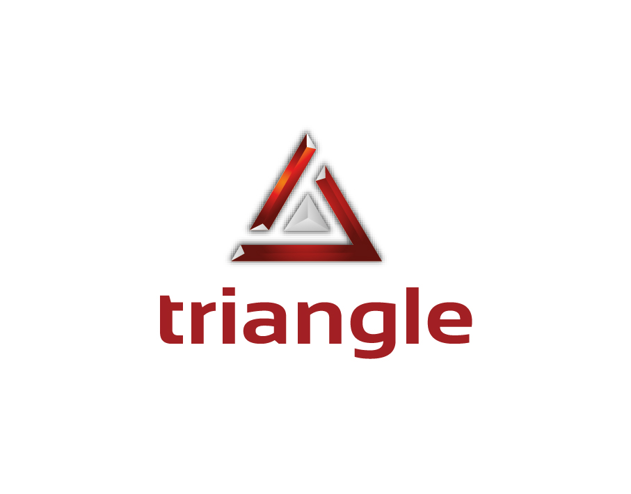 Illussion Logo Triangle Red